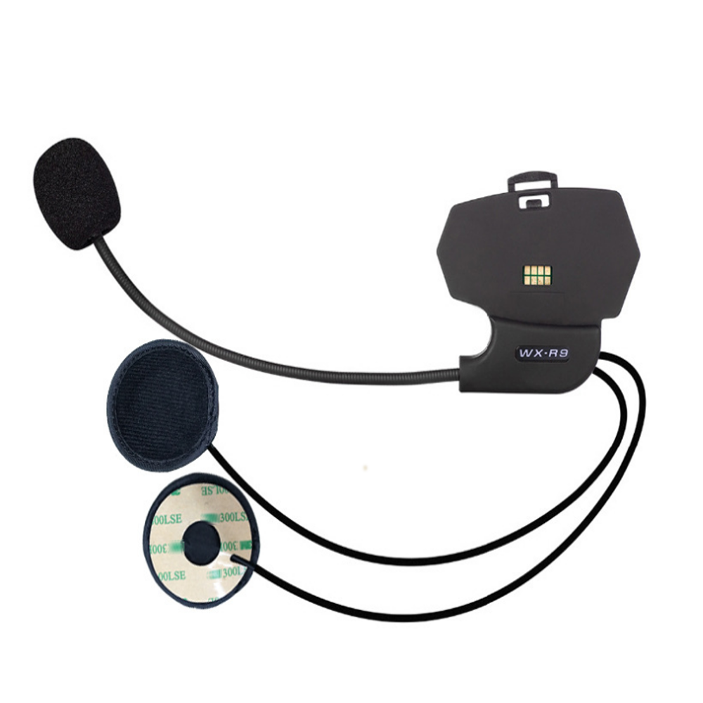 WAYXIN R5/R9 MotorcycleHelmet Intercom Headset With Microphone For Full/Half Face Helmet