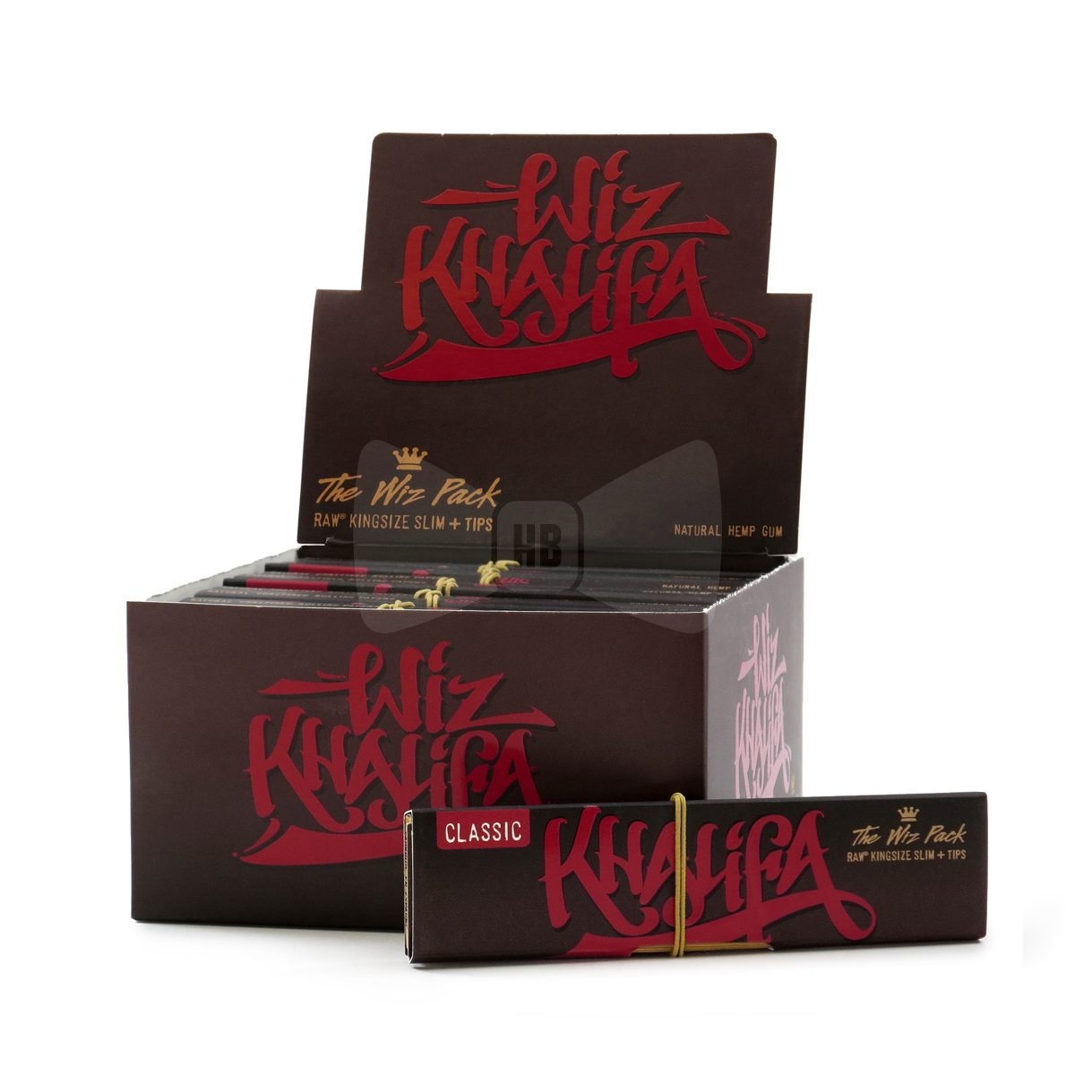 Wiz Khalifa Raw King Size Slim with Tips 1 Pack