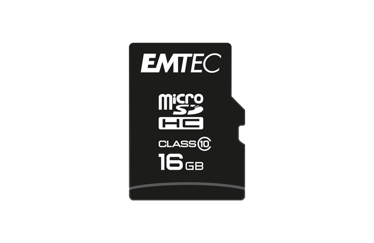 EMTEC - Flash-Speicherkarte - 16GB - Class 10 - microSDHC (ECMSDM16GHC10CG)