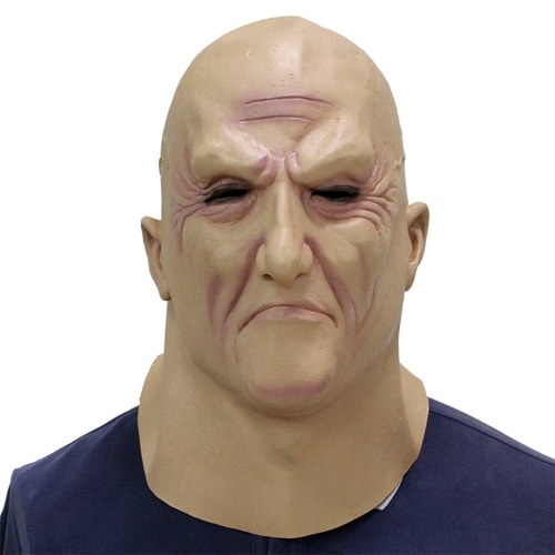 Underworld Boss Scary Cosplay Máscara de látex de cabeza completa