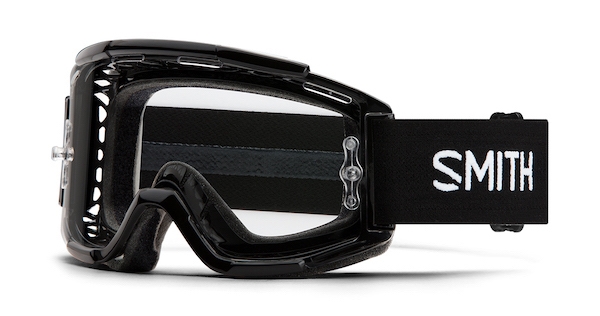 SMITH-OPTICS  Squad Mtb Goggles-One Size-Black Clear Single Lens