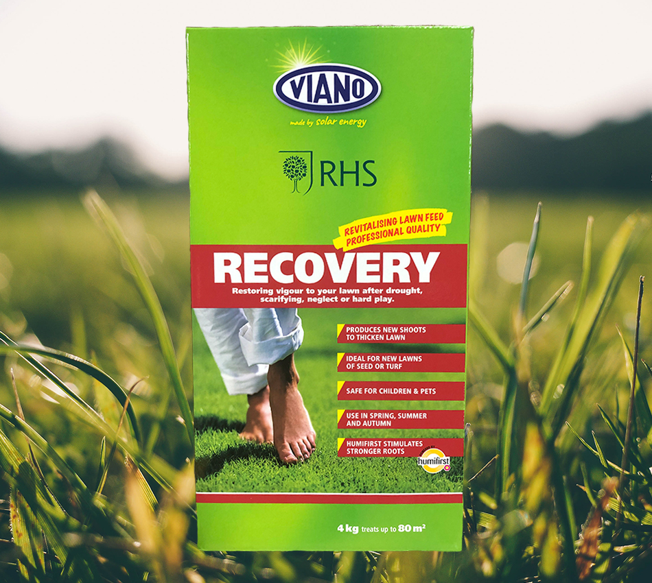 Viano Recovery Organic Lawn Fertiliser 4 KG box