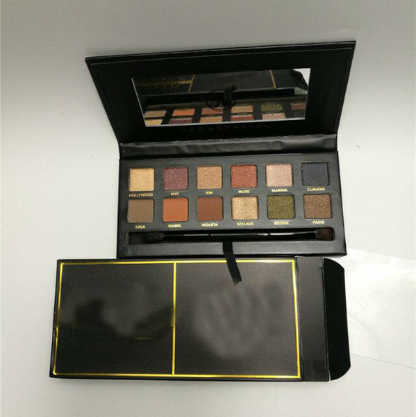high performance makeup eyeshadow palette colletion 12 colors master eye shadow long-lasting natural dhl ing
