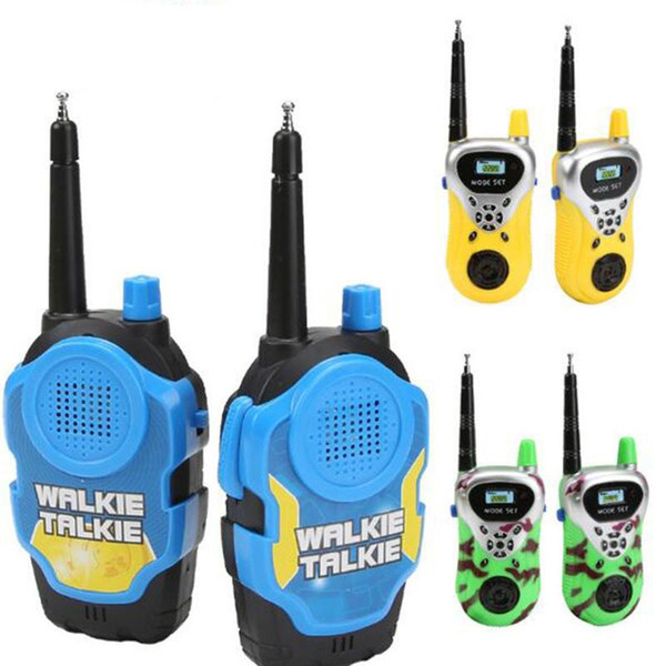 Children's walkie-talkie toy 2 Pack Parent-child interactive walkie-talkie Smart remote call outdoor toy radio comunicador