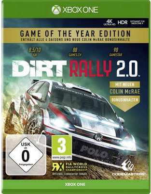 Codemasters DiRT Rally 2.0 GOTY Xbox One USK: 0 (1041547)