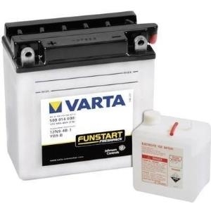 Varta Black Dynamic Powersports Freshpack YB9-B 9Ah 12V 85A Motorrad Fahrzeugbatterie (549640)