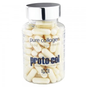 Pure Collagen - Natural Skincare Supplement With 1200mg Daily Strength - 90 Capsules