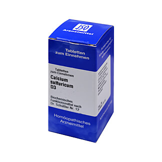 Biochemie 12 Calcium Sulfuricum D3