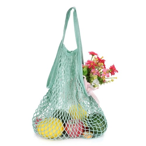 Mesh Net Bag String Shopping Tote Woven Bag