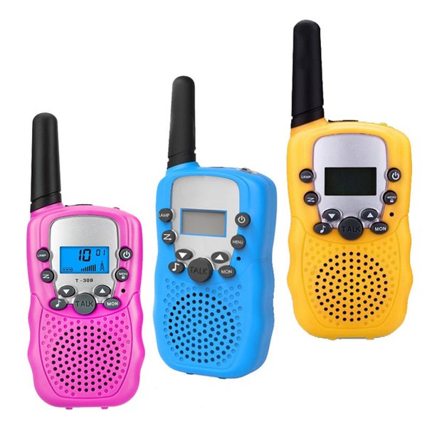 T388 Children Radio Toy Walkie Talkie Kids Radios UHF Two Way T-388 Children's Walk Talkies Pair For Boys 1pc