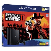 PlayStation 4 Pro 1TB with Red Dead Redemption 2