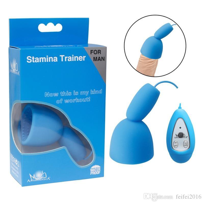 APHRODISIA 10 Speed Vibrating Silicone Penis Stamina Trainer Masturbation Vibrator for Men,Male Masturbator Adult Sex Toys