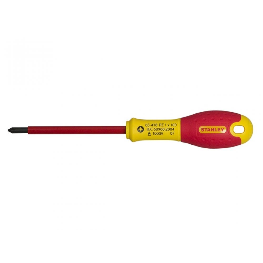 Stanley FatMax Screwdriver Insulated Pozi Pz0 x 75mm