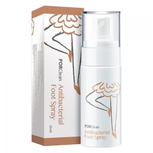 Spray Para Pies PORClean - Spray Contra Hongos Y Malos Olores - 50ml Spray