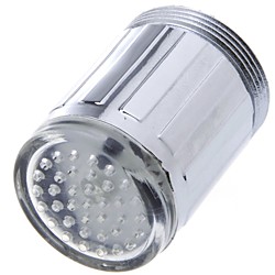 LED Water Faucet Light Blue Glow Shower Head Kitchen Tap Aerators Lightinthebox
