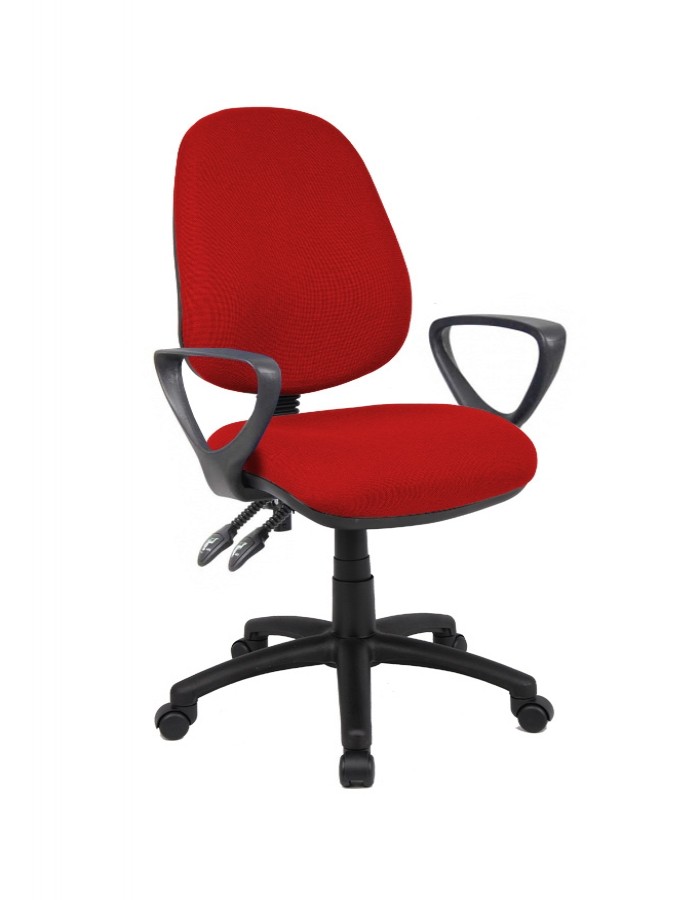 Red Computer Chair With Arms - Next Day Delivery
