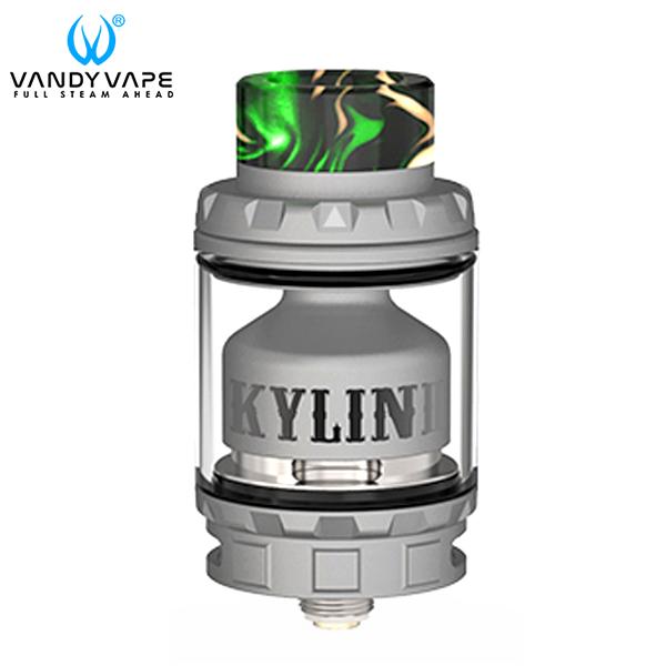 Authentic VandyVape Kylin V2 2 II RTA 3ML 5ML Rebuildable Tank Atomizer - Frosted Gray