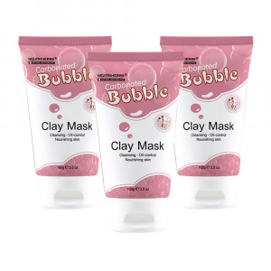 Bubble Clay Mask - Mascarilla Facial de Burbujas - 3 Botes