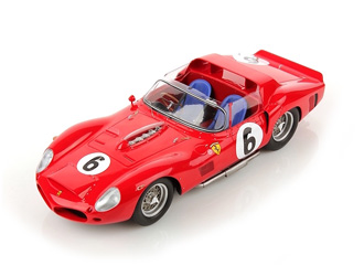 Ferrari TR61 Number 10 (Phil Hill - Le Mans Winner 1962) Resin Model Car