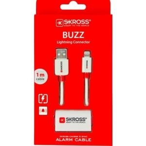 SKROSS BUZZ - Lightning-Kabel - USB (M) bis Lightning (M) - 1,0m - weiß (2.700211)