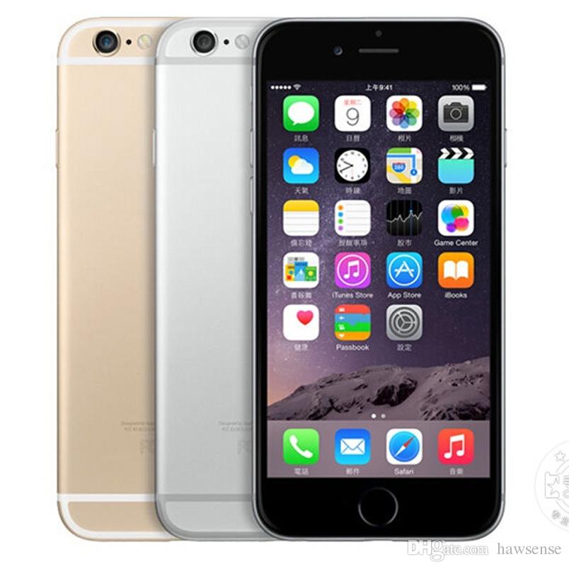 Refurbished Original Apple iPhone 6 Plus With Fingerprint 5.5 inch A8 Chipset 1GB RAM 16/64/128GB ROM IOS 8.0MP Unlocked LTE 4G Phone 1pcs