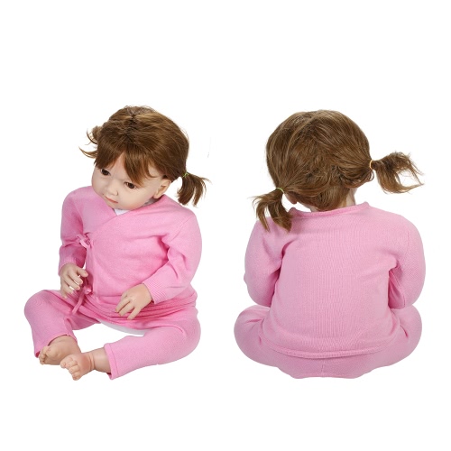 Baby Sweater Suit 2pcs Unisex 100% Cotton Baby Outfits Ropa de manga larga Pantalones Largos Primavera de Verano Otoño de Invierno para recién nacido Niño bebé Boy Pink 0-6M