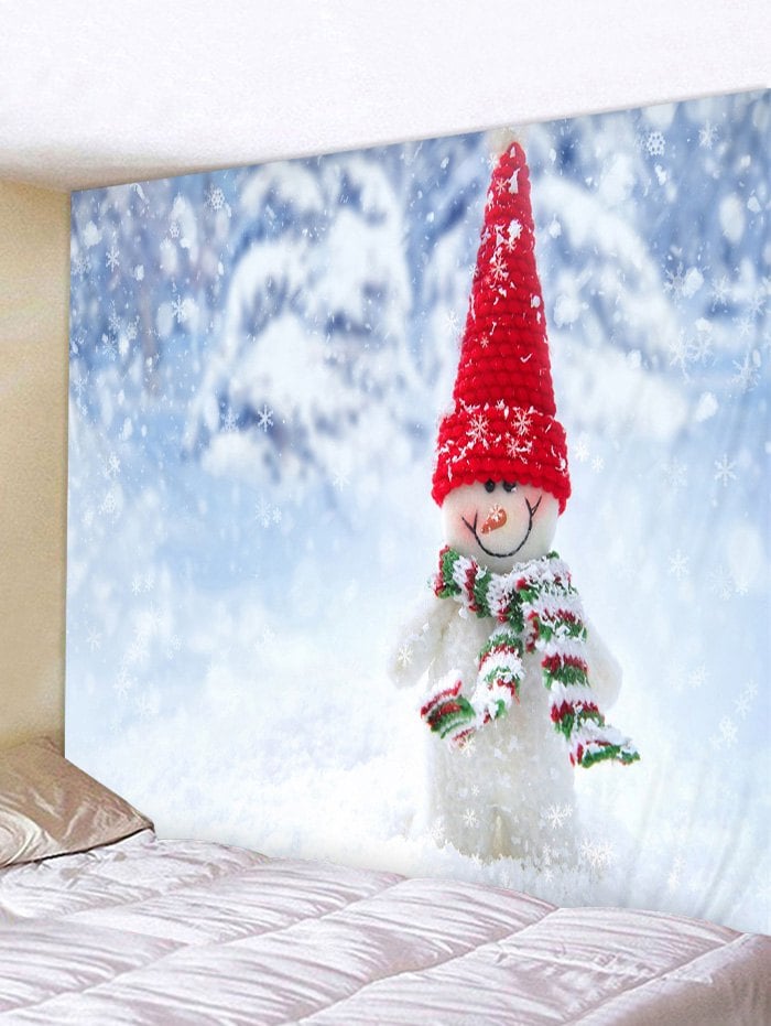 Christmas Snowman Tapestry Art Decoration