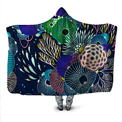 Multifunctional Blankets, Geometric Polyester Warmer Comfy Blankets Lightinthebox