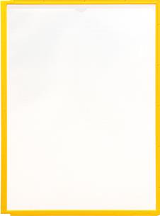 Durable SHERPA PANEL A4. Produkttyp: Rahmen, Produktfarbe: Gelb, Material: Polypropylene (PP) - 1 Stück (5606-04)