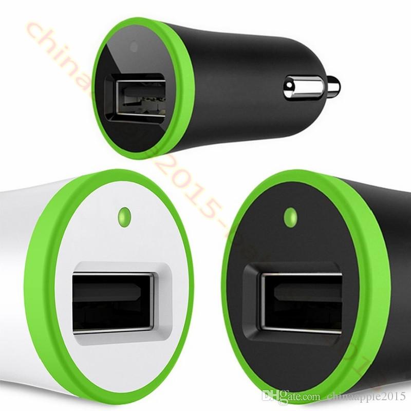 For iphone samsung Usb Car charger Mini 2.1A Single usb port car chargers for iphone 5 6 7 8 x s6 s7 s8 s9 android phone