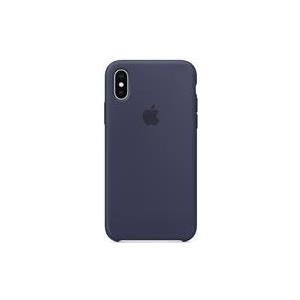 Apple - Hintere Abdeckung für Mobiltelefon - Silikon - Mitternachtsblau - für iPhone X