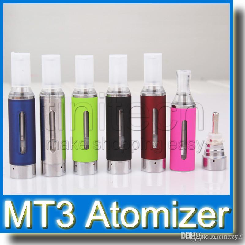 MT3 Clearomizer eVod BCC MT3 Atomizer 2.4ml Bottom Coil Tank Cartomizer for EGO EGO-C EGO-W EGO-T Series E-Cigarette E Cig Colorful