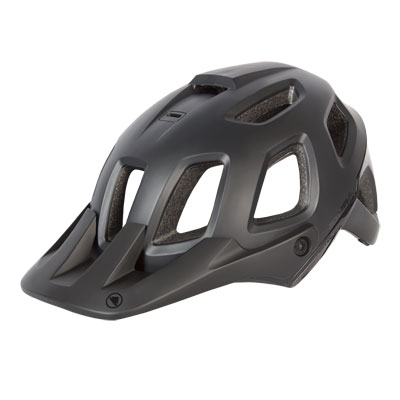 ENDURA SingleTrack Helmet II: Black - L-XL