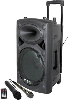 Ibiza Sound Mobiler PA-Lautsprecher PORT10VHF-BT (PORT10VHF-N)