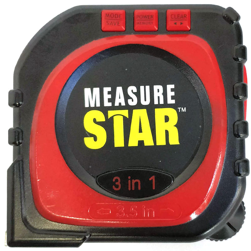 Measure Star 3-in-1 Digital Tape Measure