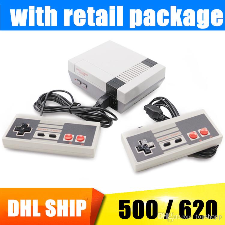 2018 New Arrival Mini TV Game Console Video Handheld for NES games consoles with retail box Package 1 Day Ship