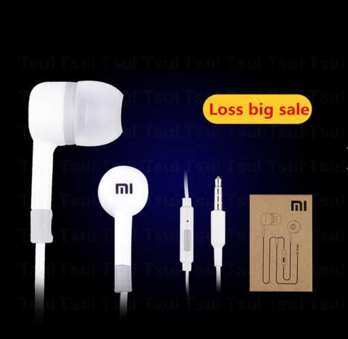 New Hot Sale! High Quality XIAOMI Earphone Headphone Headset For XiaoMI M2 M1 1S Samsung,for iPhone MP3 MP4 With Remote And MIC