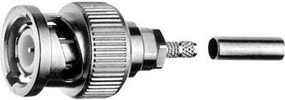 Telegärtner BNC-Kabelstecker Crimp G14 50 Ohm, crimp/crimp, Professional, A3005, G14 (0.5/2.0-4.6)  - 1 Stück (J01000D1293)