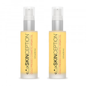 Aceite de Argan Skinception Prensado En Frio - Protector Facial - Aplicacion topica 30ml 2 botes