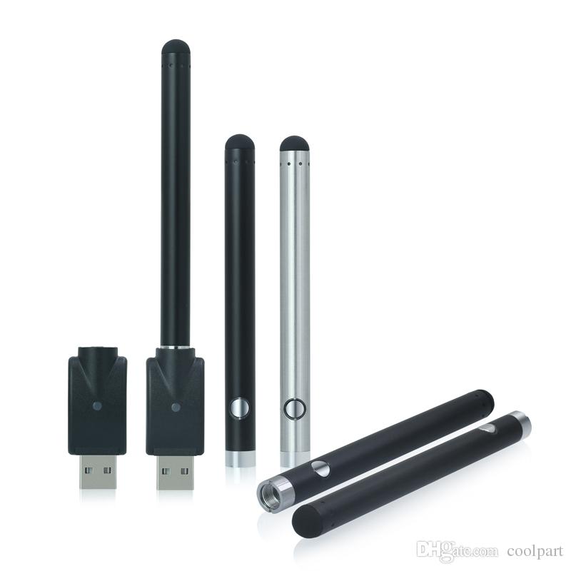 280mah 105mm O Pen Ce3 Vape Bud Touch Battery 510 Thread For Cartridge Wax Oil Vaporizer Pen Co2 Atomzier With Press Botton