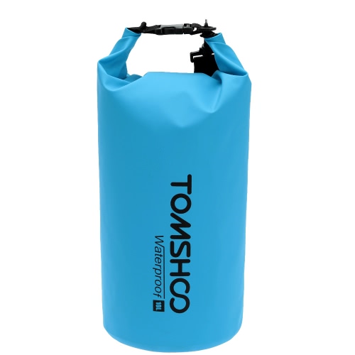 TOMSHOO 10L / 20L Outdoor Water-Resistant Dry Bag Sack Storage Bag