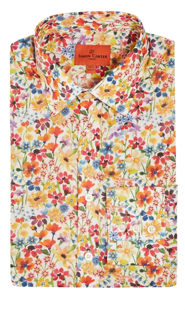Liberty Dreams Of Summer Poetic Inspiration Floral Shirt