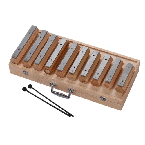 10 notes Xylophone Glockenspiel Disconnect-type Design Percussion Instrument