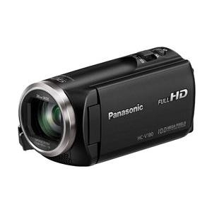 Panasonic HC-V180 - Camcorder - 1080p / 50 BpS - 2.51 MPix - 50x optischer Zoom - Flash-Karte - Schwarz