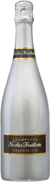 Nicolas Feuillatte Graphic Ice Silver Jg. Cuvee aus 40 Proz. Pinot Noir, 50 Proz. Meunier, 10 Proz. Chardonnay Champagne Nicolas Feuillatte