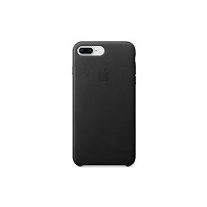Apple - Hintere Abdeckung für Mobiltelefon - Leder - Schwarz - für iPhone 7 Plus, 8 Plus (MQHM2ZM/A)