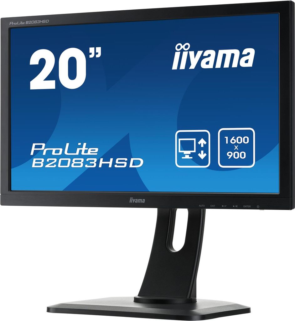 Iiyama ProLite B2083HSD-1 - LED-Monitor - 50,8 cm (20