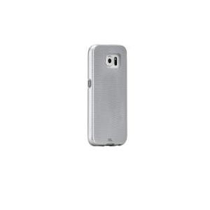 Case-Mate Tough - Hintere Abdeckung für Mobiltelefon - Silber Metallic - für Samsung Galaxy S6 (CM032353)