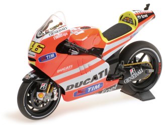 Ducati Desmosedici (Valentino Rossi - MotoGP 2011) Diecast Model Motorcycle