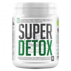 Bio Super Detox Mix - Puissant antioxydant  naturel- Vitamines et fibres - chlorelle - spiruline